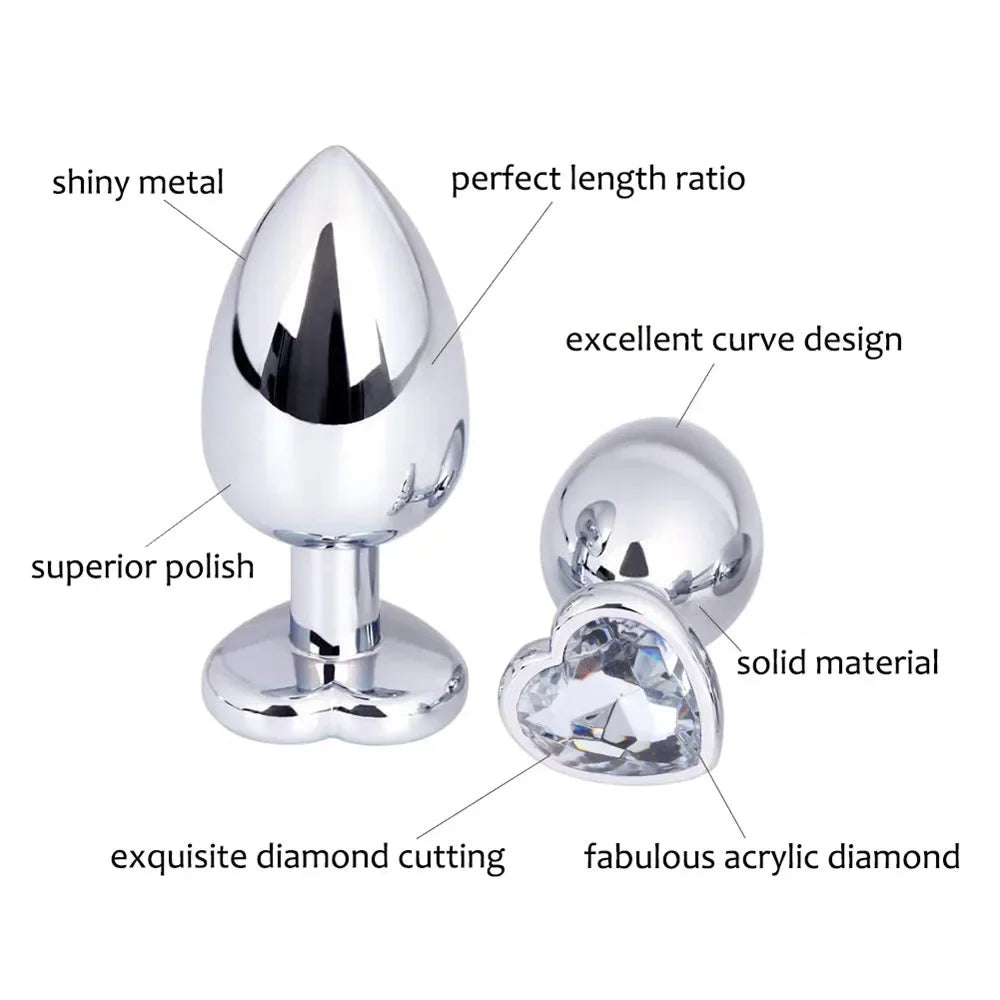 Mini Crystal Jelly Anal Plug