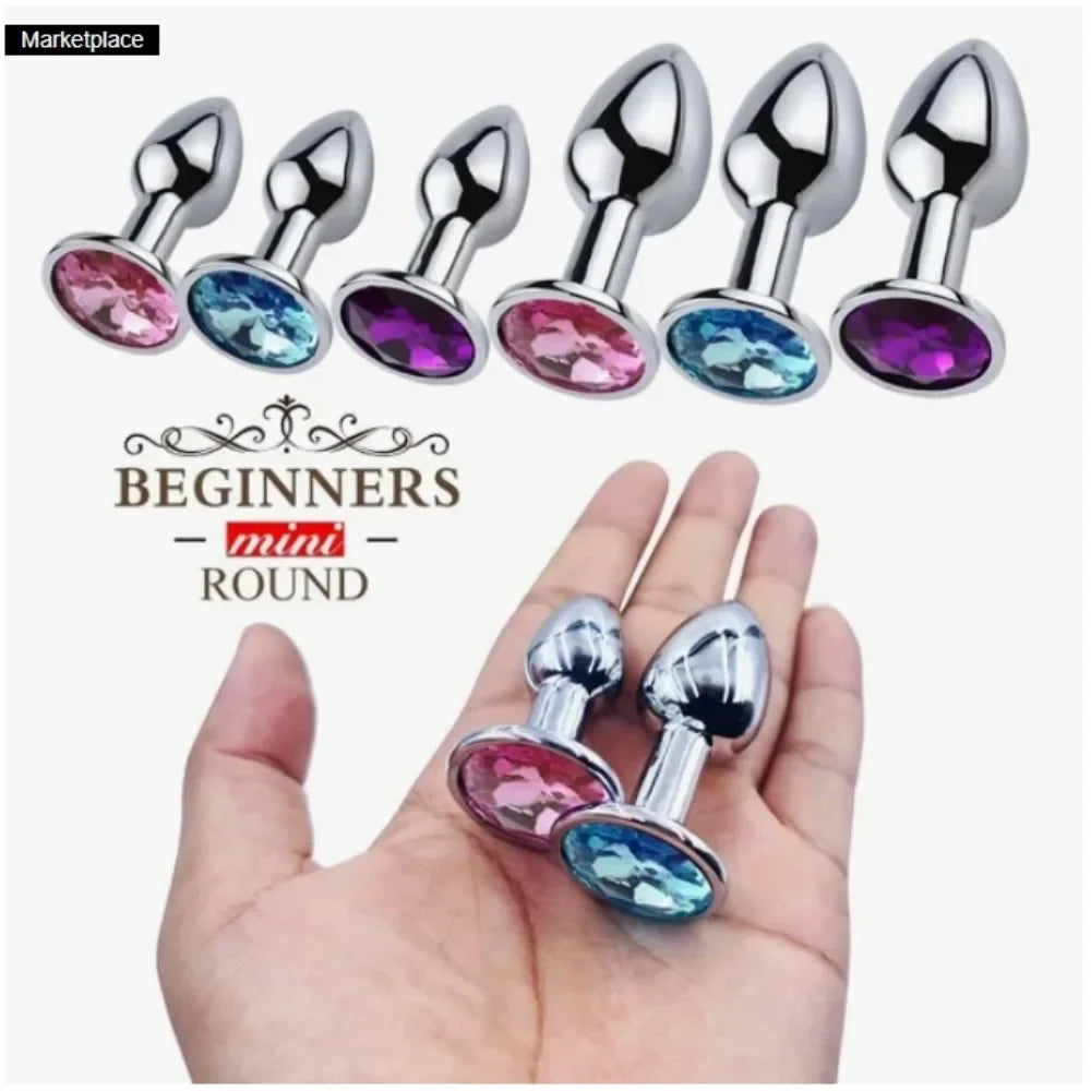 Mini Crystal Jelly Anal Plug