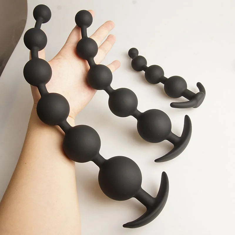 Basic Silicone Anal Beads Butt Plug