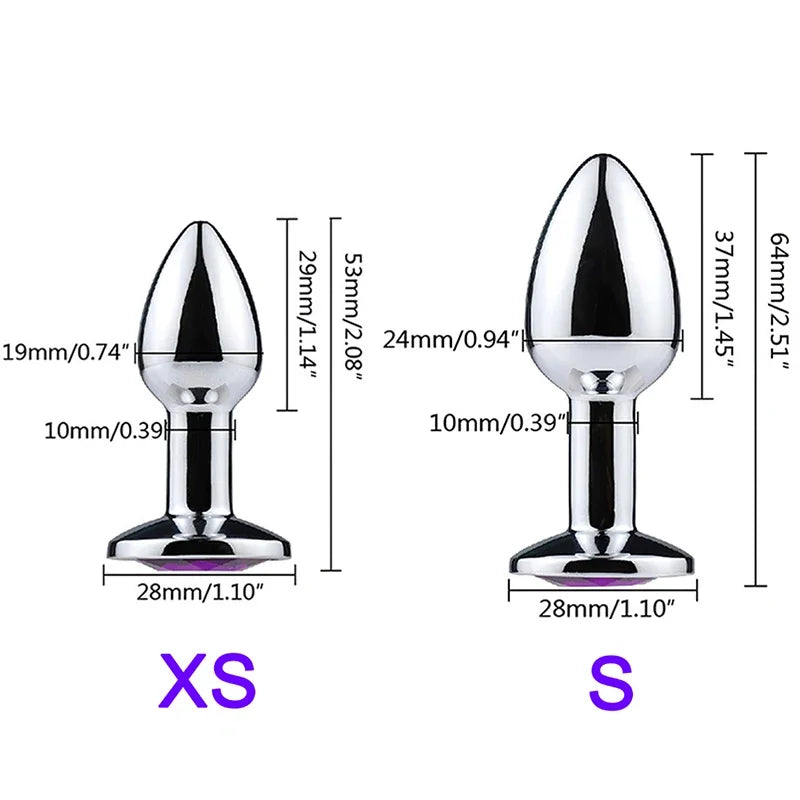 Mini Crystal Jelly Anal Plug