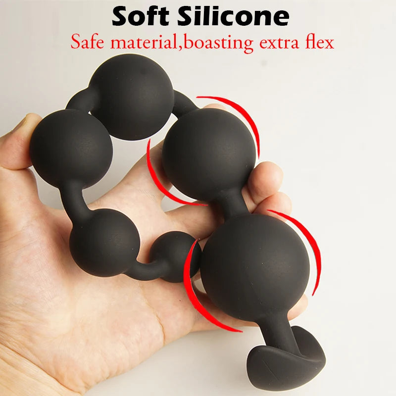 Basic Silicone Anal Beads Butt Plug