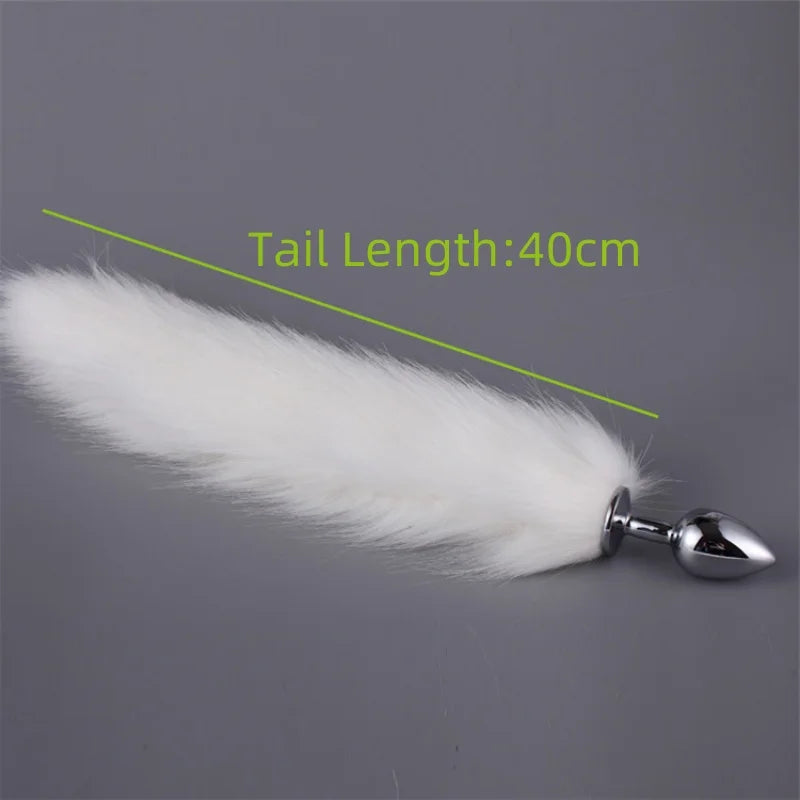 Fetish Fox Tail Plug 5 Sizes