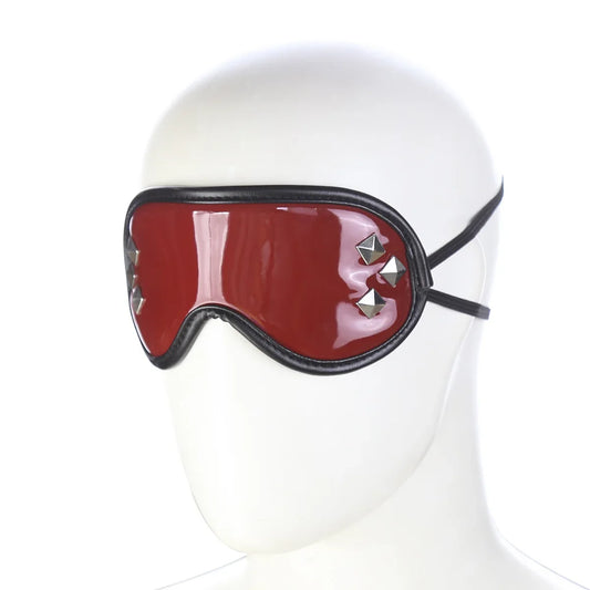 Costumes Cosplay Adjustable BDSM Masks Sexy Mask Halloween Leather Mask Female Fetish Wear Harness Leash Goth Erotic