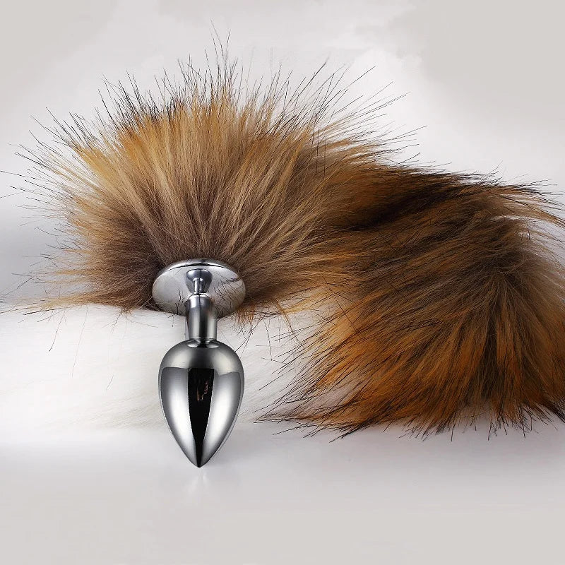 Fetish Fox Tail Plug 5 Sizes