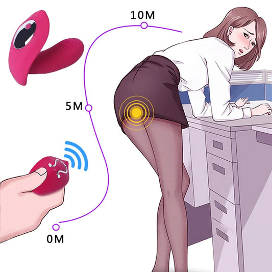 Remote Control Vibrator - 10 Speeds