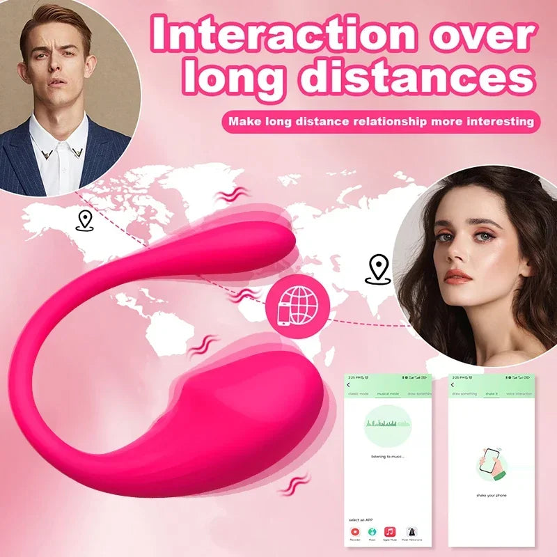 Wireless Bluetooth Vibrator for Women